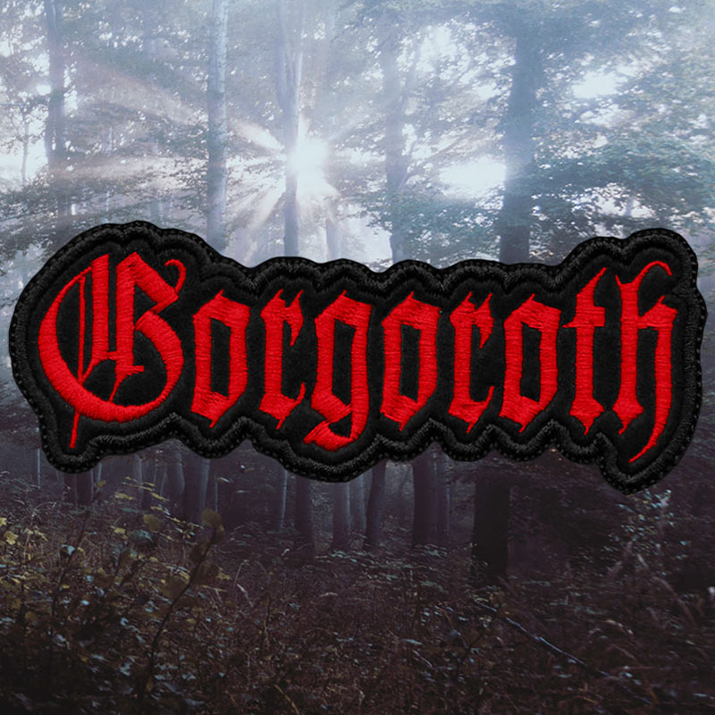Gorgoroth Skull Cross Patch – Red Zone